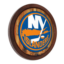 Load image into Gallery viewer, New York Islanders: &quot;Faux&quot; Barrel Top Sign - The Fan-Brand