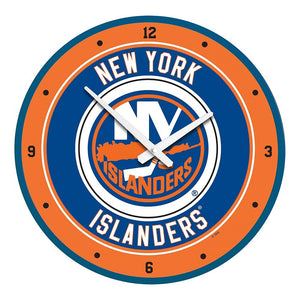 New York Islanders: Modern Disc Wall Clock - The Fan-Brand