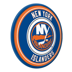 New York Islanders: Modern Disc Wall Sign - The Fan-Brand