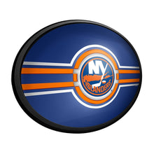 Load image into Gallery viewer, New York Islanders: Oval Slimline Lighted Wall Sign - The Fan-Brand