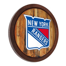 Load image into Gallery viewer, New York Rangers: &quot;Faux&quot; Barrel Top Sign - The Fan-Brand