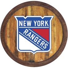 Load image into Gallery viewer, New York Rangers: &quot;Faux&quot; Barrel Top Sign - The Fan-Brand