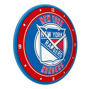 New York Rangers: Modern Disc Wall Clock - The Fan-Brand