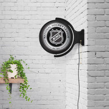 Load image into Gallery viewer, NHL: Original Round Rotating Lighted Wall Sign - The Fan-Brand