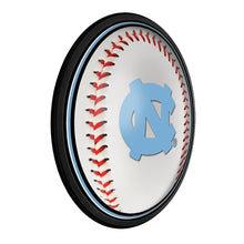 Load image into Gallery viewer, North Carolina Tar Heels: Baseball - Slimline Lighted Wall Sign - The Fan-Brand