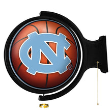 Load image into Gallery viewer, North Carolina Tar Heels: Basketball - Original Round Rotating Lighted Wall Sign - The Fan-Brand