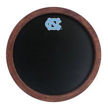 Load image into Gallery viewer, North Carolina Tar Heels: Chalkboard &quot;Faux&quot; Barrel Top Sign - The Fan-Brand