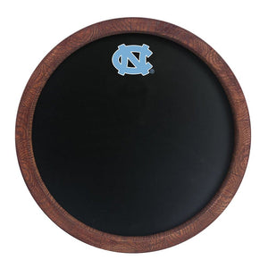 North Carolina Tar Heels: Chalkboard "Faux" Barrel Top Sign - The Fan-Brand