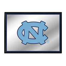 Load image into Gallery viewer, North Carolina Tar Heels: Framed Mirrored Wall Sign - The Fan-Brand