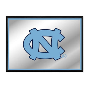 North Carolina Tar Heels: Framed Mirrored Wall Sign - The Fan-Brand