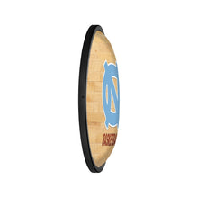 Load image into Gallery viewer, North Carolina Tar Heels: Hardwood - Oval Slimline Lighted Wall Sign - The Fan-Brand