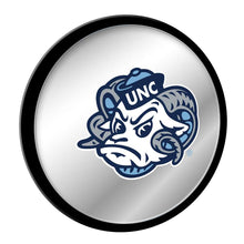 Load image into Gallery viewer, North Carolina Tar Heels: Mascot - Modern Disc Mirrored Wall Sign - The Fan-Brand