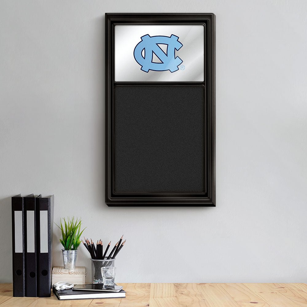North Carolina Tar Heels: Mirrored Chalk Note Board - The Fan-Brand