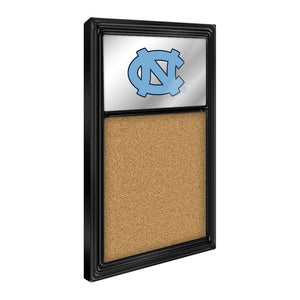 North Carolina Tar Heels: Mirrored Cork Note Board - The Fan-Brand