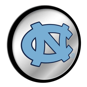 North Carolina Tar Heels: Modern Disc Mirrored Wall Sign - The Fan-Brand