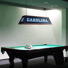 Load image into Gallery viewer, North Carolina Tar Heels: Premium Wood Pool Table Light - The Fan-Brand