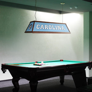 North Carolina Tar Heels: Premium Wood Pool Table Light - The Fan-Brand