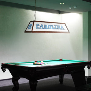 North Carolina Tar Heels: Premium Wood Pool Table Light - The Fan-Brand