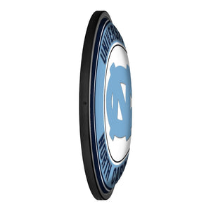 North Carolina Tar Heels: Round Slimline Lighted Wall Sign - The Fan-Brand