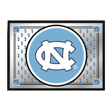 Load image into Gallery viewer, North Carolina Tar Heels: Team Spirit - Framed Mirrored Wall Sign - The Fan-Brand