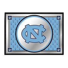 Load image into Gallery viewer, North Carolina Tar Heels: Team Spirit - Framed Mirrored Wall Sign - The Fan-Brand