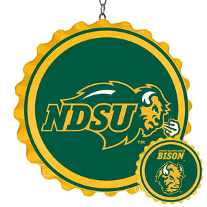 North Dakota State Bison: Bottle Cap Dangler - The Fan-Brand