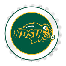 Load image into Gallery viewer, North Dakota State Bison: Bottle Cap Wall Sign - The Fan-Brand