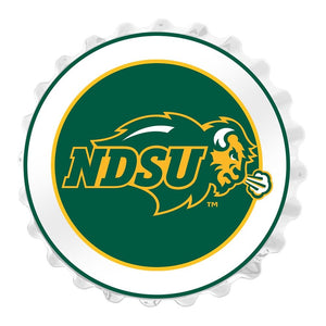 North Dakota State Bison: Bottle Cap Wall Sign - The Fan-Brand