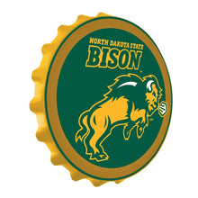 Load image into Gallery viewer, North Dakota State Bison: Charging - Bottle Cap Wall Sign - The Fan-Brand