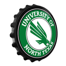 Load image into Gallery viewer, North Texas Mean Green: Bottle Cap Wall Sign - The Fan-Brand