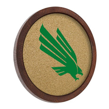 Load image into Gallery viewer, North Texas Mean Green: &quot;Faux&quot; Barrel Framed Cork Board - The Fan-Brand