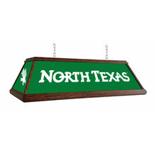 Load image into Gallery viewer, North Texas Mean Green: Premium Wood Pool Table Light - The Fan-Brand