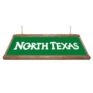 North Texas Mean Green: Premium Wood Pool Table Light - The Fan-Brand