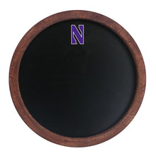 Load image into Gallery viewer, Northwestern Wildcats: &quot;Faux&quot; Barrel Top Chalkboard - The Fan-Brand
