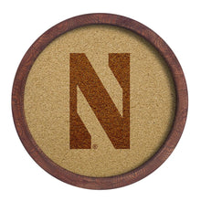 Load image into Gallery viewer, Northwestern Wildcats: &quot;Faux&quot; Barrel Top Cork Note Board - The Fan-Brand