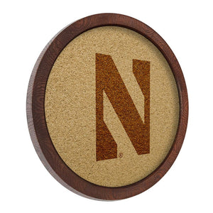 Northwestern Wildcats: "Faux" Barrel Top Cork Note Board - The Fan-Brand