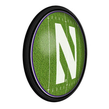 Load image into Gallery viewer, Northwestern Wildcats: On the 50 - Slimline Lighted Wall Sign - The Fan-Brand