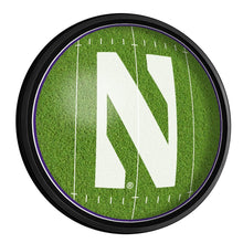 Load image into Gallery viewer, Northwestern Wildcats: On the 50 - Slimline Lighted Wall Sign - The Fan-Brand