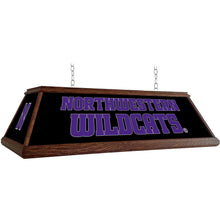 Load image into Gallery viewer, Northwestern Wildcats: Premium Wood Pool Table Light - The Fan-Brand