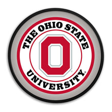 Load image into Gallery viewer, Ohio State Buckeyes: Block O - Modern Disc Wall Sign - The Fan-Brand