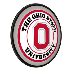 Ohio State Buckeyes: Block O - Modern Disc Wall Sign - The Fan-Brand