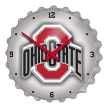 Load image into Gallery viewer, Ohio State Buckeyes: Bottle Cap Wall Clock - The Fan-Brand