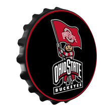 Load image into Gallery viewer, Ohio State Buckeyes: Brutus - Bottle Cap Wall Sign - The Fan-Brand