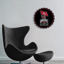 Load image into Gallery viewer, Ohio State Buckeyes: Brutus - Bottle Cap Wall Sign - The Fan-Brand
