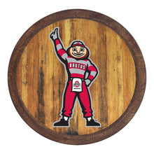 Load image into Gallery viewer, Ohio State Buckeyes: Brutus - &quot;Faux&quot; Barrel Top Sign - The Fan-Brand