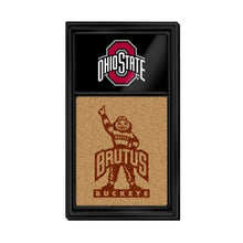 Load image into Gallery viewer, Ohio State Buckeyes: Dual Logo - Cork Note Board - The Fan-Brand