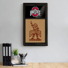 Load image into Gallery viewer, Ohio State Buckeyes: Dual Logo - Cork Note Board - The Fan-Brand