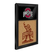 Load image into Gallery viewer, Ohio State Buckeyes: Dual Logo - Cork Note Board - The Fan-Brand