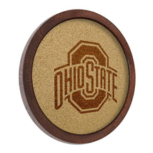 Load image into Gallery viewer, Ohio State Buckeyes: &quot;Faux&quot; Barrel Framed Cork Board - The Fan-Brand