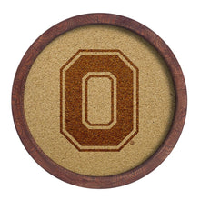 Load image into Gallery viewer, Ohio State Buckeyes: &quot;Faux&quot; Barrel Framed Cork Board - The Fan-Brand